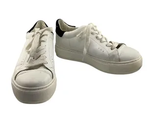 Kurt Geiger Laney Leather Lace-Up Platform Sneaker Size 36.5 US 6.5 Womens White thumbnail 2