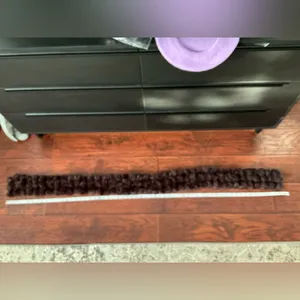 Long soft REAL FUR scarf/ dressy accessory🤎 thumbnail 10