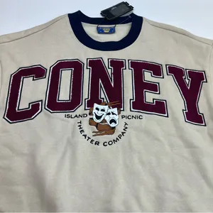 Coney Island Picnic Theater Company Graphic Sweatshirt Womens Small NEW‎ *FLAWED thumbnail 10