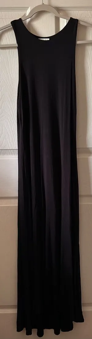 Rue Sophie Revolve Black Sleeveless Long High -Low Maxi Dress‎ Size Med thumbnail 1