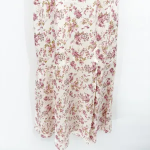 Saints + Secrets Women Cottagecore Floral Cowl Neck Halter Romantic Maxi Dress S thumbnail 5