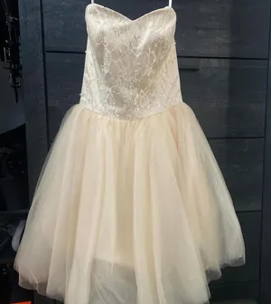 tulle mini dress Tan Size 2 thumbnail 1