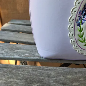 Boxlunch Exclusive Hello Kitty Purple Lilac Pastel Shoulder Bag thumbnail 3