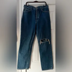 We The‎ Free The Lasso Distressed Jeans Size 32 EUC thumbnail 2