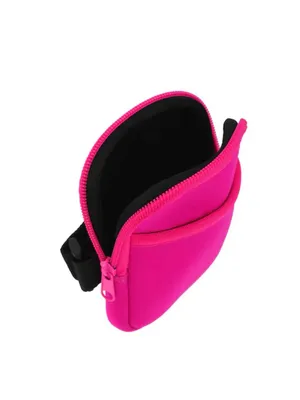 5.5" nwt Tumbler Pouch Hot Pink Neoprene Phone Pouch with Front Pocket thumbnail 2