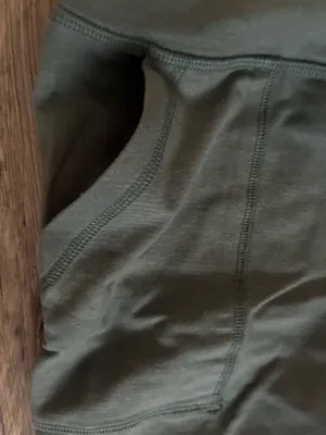 Aerie High-Waist Olive Green Jogger Leggings thumbnail 3