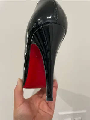 Christian Louboutin Decollete 868 100 Patent Calf Heels Shoes Size 38.5 thumbnail 7