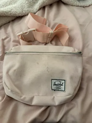 herschel baby pink fanny pack thumbnail 1
