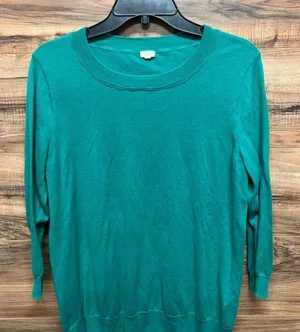 J. Crew large long‎ sleeve top thumbnail 1