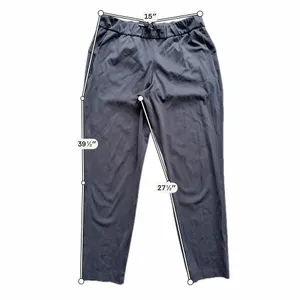 Lululemon On The Fly Jogger Full-On Luxtreme Size 8 Black Drawstring Travel Yoga thumbnail 5