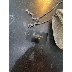 dmargeaux New York Champagne Rhinestone Chevron Evening Clutch Bag AZ4824A NEW thumbnail 4