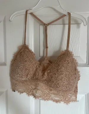 Aerie Nude Lace Bralette thumbnail 1