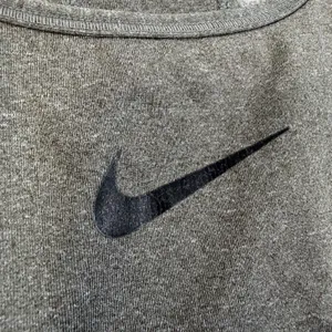 Nike Dri-Fit Racerback Sports Bra Size Small Gray Workout Gym Running thumbnail 2