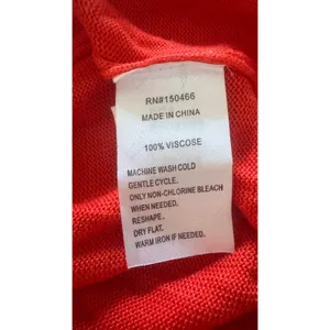 Hawthorn Red/Orange‎ Open Front Cardigan Sweater Womens XL Viscose Lightweight thumbnail 3