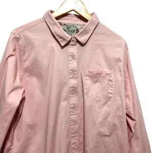 King Ranch Women Western‎ Coastal Cowgirl Button Up Top L Pink Prairie Country thumbnail 3