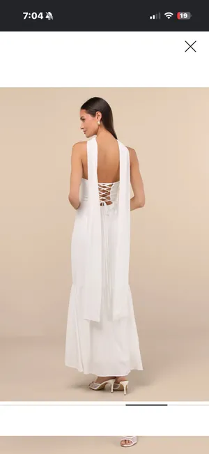 Lulus White Dress thumbnail 6