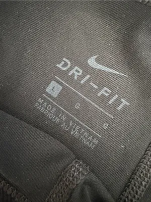Nike Pro Black Women's Bike Shorts with Branded Waistband thumbnail 5