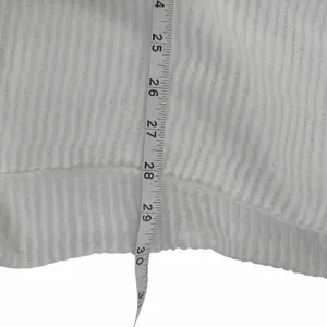New Roxy Santa Monica Pullover Sweater White Open Knit Cotton High Low Size S thumbnail 10