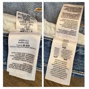 MOTHER Lil Lemon Twist Sneak High Waist Wide Leg Jeans Size 28 thumbnail 13