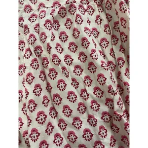 Maeve Anthropologie‎ Pink Medallion Sharkbite Hem Tunic Top Sz 0 thumbnail 11