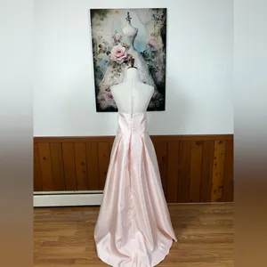 Gorgeous New Alfred Sung Satin Twill High Low Gown! thumbnail 5