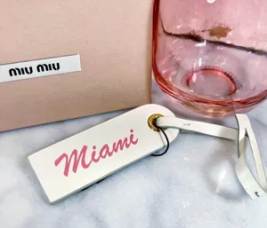 Miu Miu “Miami” Goat’s Leather Bag Charm thumbnail 1