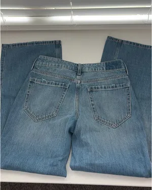 hollister blue wash jeans thumbnail 3