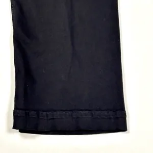 Anthropologie Maeve Jeans Women's 34 Colette Crop Wide Leg High Rise Pant Black thumbnail 11