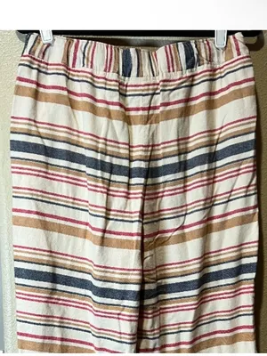 Pendleton Multicolor Striped Relaxed Pants size‎ medium lightweight casual thumbnail 3