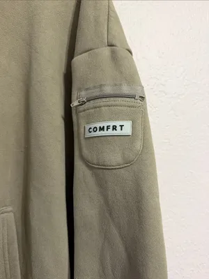 COMFRT sweatshirt hoody pullover vacation flight travel jacket unisex thumbnail 2