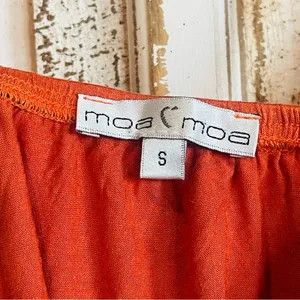 Moa Moa Floral Red Women's Top thumbnail 3