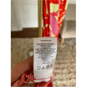 Sanctuary Tropical Palm‎ Print Resort Maxi Dress Pink Red Vaca Quiet Luxury Bold thumbnail 6