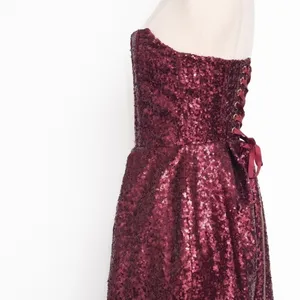 Bronx and Banco Maraya Sequin‎ Strapless Midi Dress thumbnail 11
