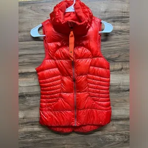 Like New‎ Lululemon Fluffin Awesome Down Puffer Vest in Alarming Red 4 thumbnail 5
