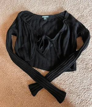 Wild Fable Long Sleeve Wrap Top thumbnail 1