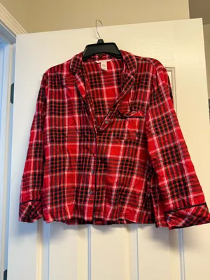 Victoria Secret Flannel Long Pajama Christmas Set thumbnail 5