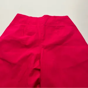 Maeve by Anthropologie Women’s Size‎ 2 Pink Wide-Leg Cropped Pant Pockets Preppy thumbnail 12