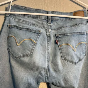 Levi's Y2K Vintage Blue Skinny Jeans with Slim Fit Straight leg SZ 26/30 Denim thumbnail 8