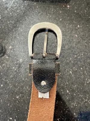 BKE Distressed Black Leather Rhinestone Western Cowgirl Belt thumbnail 8