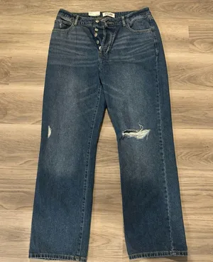 RSQ Women’s 30x31 High Rise Straight Leg Jeans NWT thumbnail 1