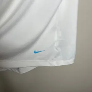 Nike Golf Tour Performance Women's Polo Shirt Dri-Fit Medium White &‎ Blue thumbnail 5