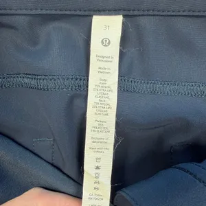 Lululemon City Sleek 5 Pocket Pants Women’s 31 True Navy Slim Fit Warpstreme thumbnail 6