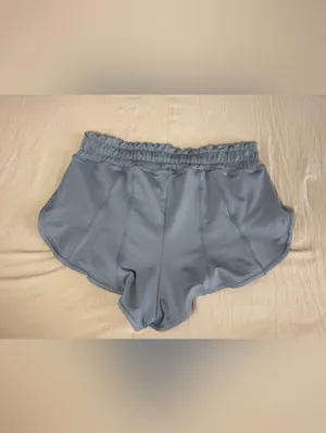 FP Movement by‎ Free People Dusty Blue Athletic Running Shorts NWOT thumbnail 4