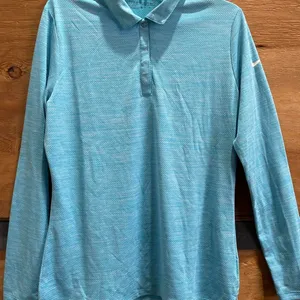 Nike Women's Blue Polo-shirts thumbnail 1