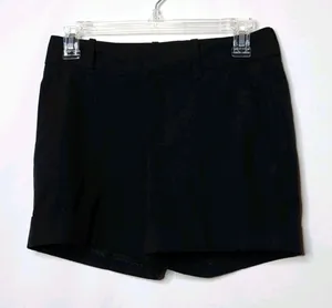 Zara black dress shorts sz XS thumbnail 1