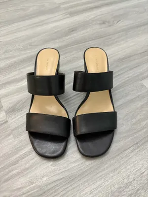 Anne Taylor Black and Gold Heels thumbnail 3