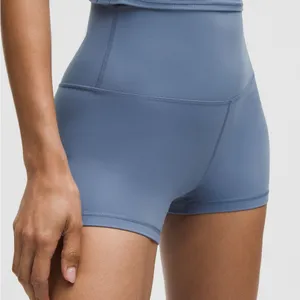 lululemon athletica Women's Athletic Shorts in “washed denim” thumbnail 1
