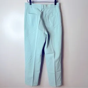 St. John Sport by Marie Gray Robins Egg Blue Straight‎ Leg Pants Size 8 thumbnail 2