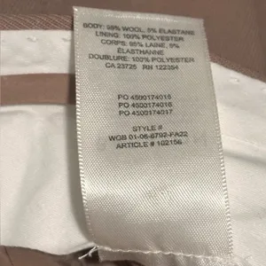 Aritzia Babaton Pleated Pant Size 4 thumbnail 4