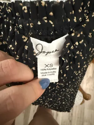 Long sleeve top Black Size XS thumbnail 3